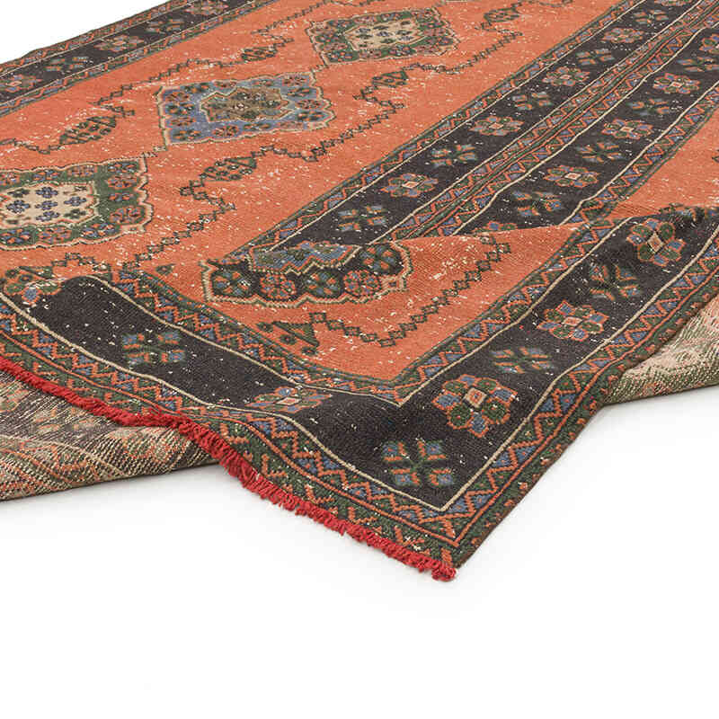 Vintage Turkish Hand-Knotted Rug - 9'  x 11' 4" (108" x 136") - K0072225