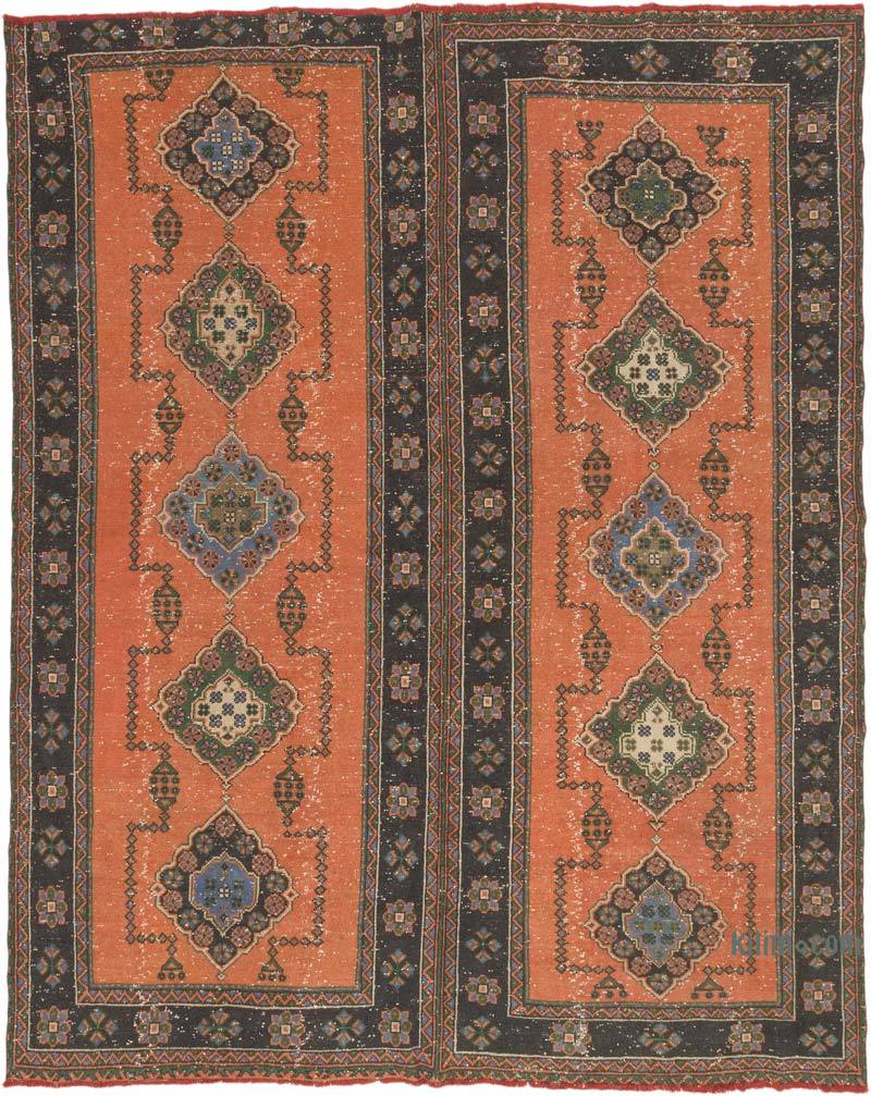 Vintage Turkish Hand-Knotted Rug - 9'  x 11' 4" (108" x 136") - K0072225