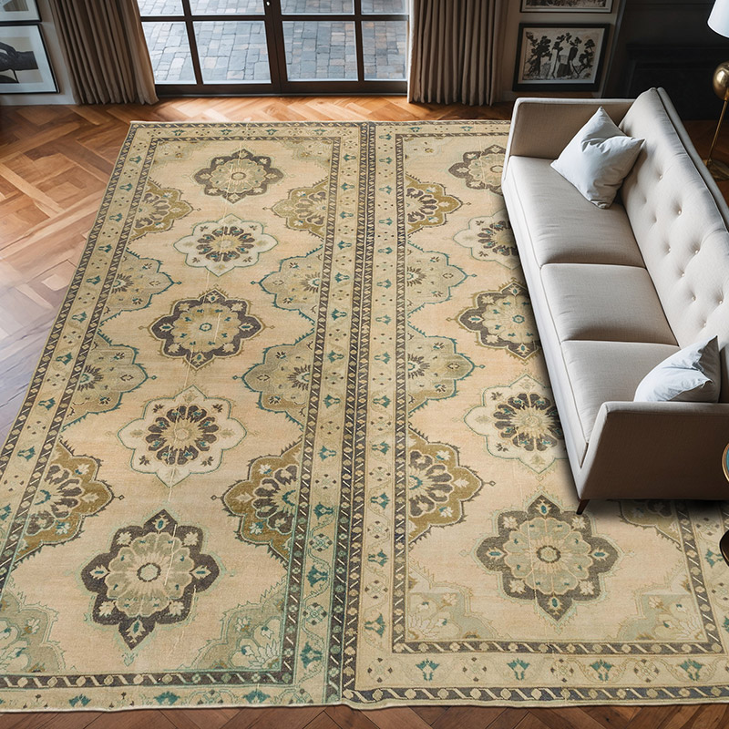 El Dokuma Vintage Hali - 290 cm x 375 cm - K0072228