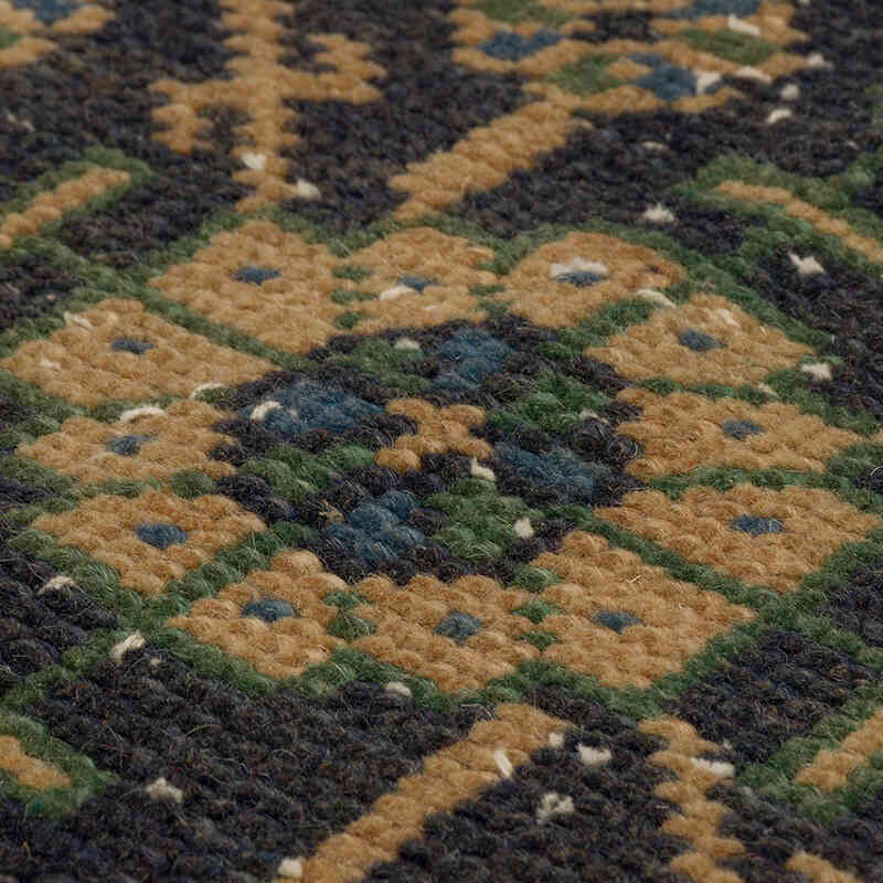 Vintage Turkish Hand-Knotted Rug - 8' 10" x 11' 7" (106" x 139") - K0072230