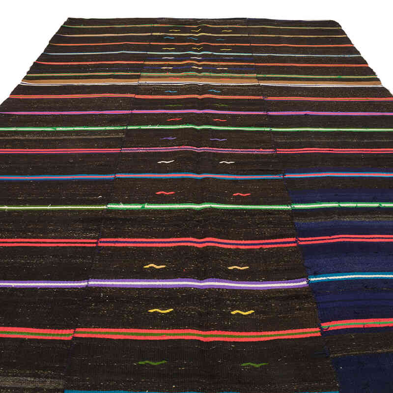Vintage Anatolian Kilim Rug - 6' 3" x 11' 1" (75" x 133") - K0072232