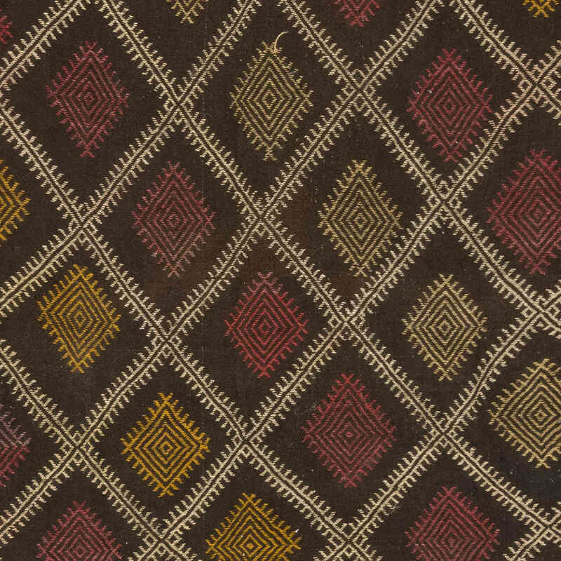 Vintage Anatolian Jijim Rug - 5' 5" x 9' 3" (65" x 111") - K0072235