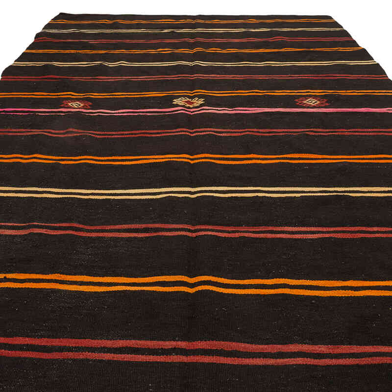 Vintage Anatolian Kilim Rug - 7' 5" x 13' 2" (89" x 158") - K0072241