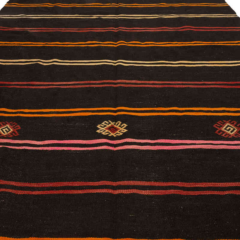 Vintage Anatolian Kilim Rug - 7' 5" x 13' 2" (89" x 158") - K0072241