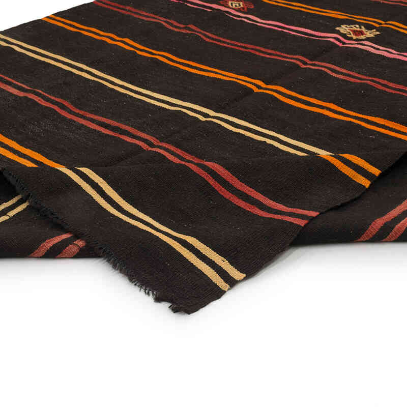 Vintage Anatolian Kilim Rug - 7' 5" x 13' 2" (89" x 158") - K0072241