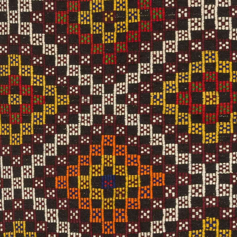 Vintage Anatolian Jijim Rug - 6' 7" x 6' 9" (79" x 81") - K0072254