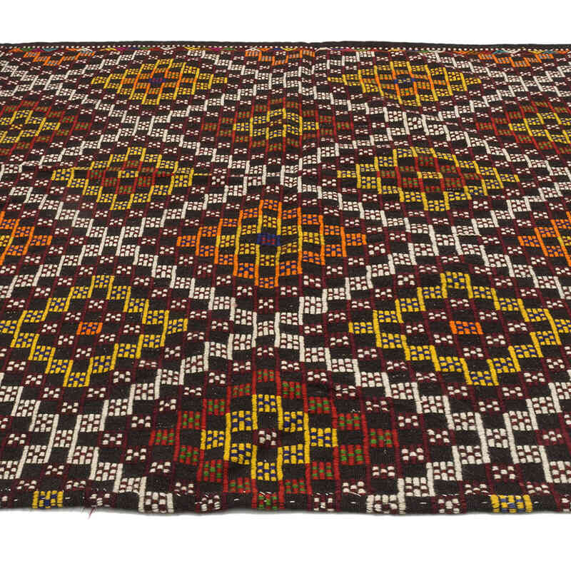 Vintage Anatolian Jijim Rug - 6' 7" x 6' 9" (79" x 81") - K0072254