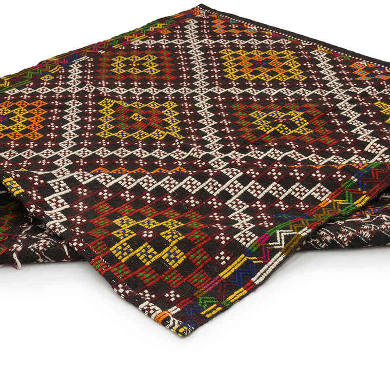 Vintage Anatolian Jijim Rug - 6' 7" x 6' 9" (79" x 81") - K0072254
