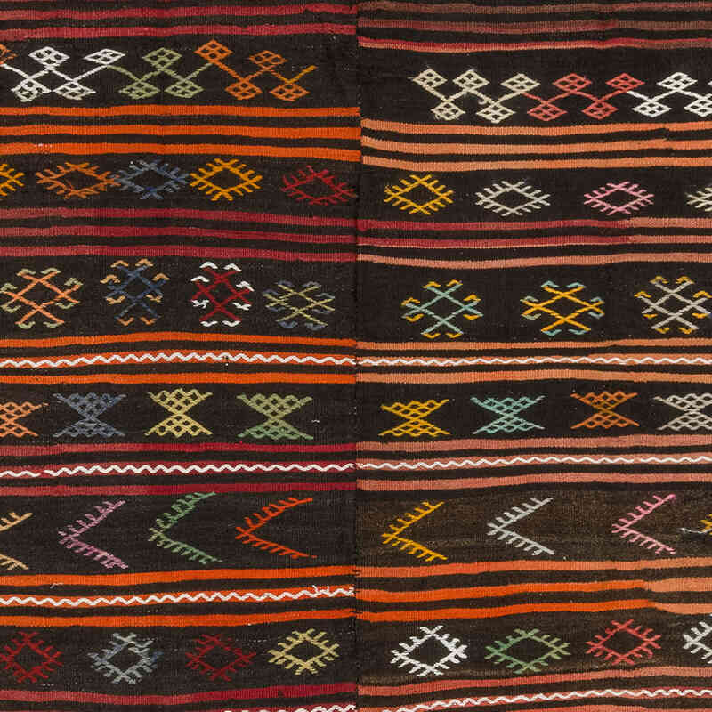 Vintage Anatolian Jijim Rug - 7' 5" x 12' 4" (89" x 148") - K0072255