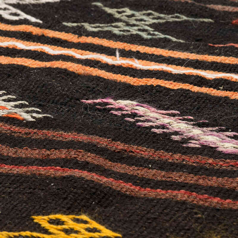 Vintage Anatolian Jijim Rug - 7' 5" x 12' 4" (89" x 148") - K0072255
