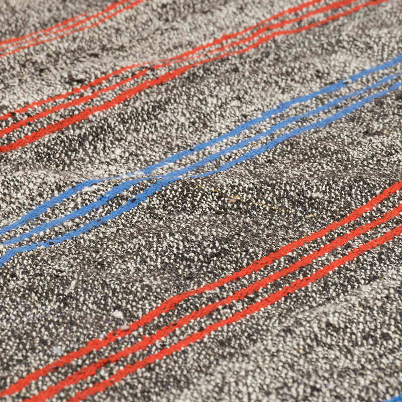 Vintage Anatolian Kilim Rug - 5' 7" x 8' 2" (67" x 98") - K0072259