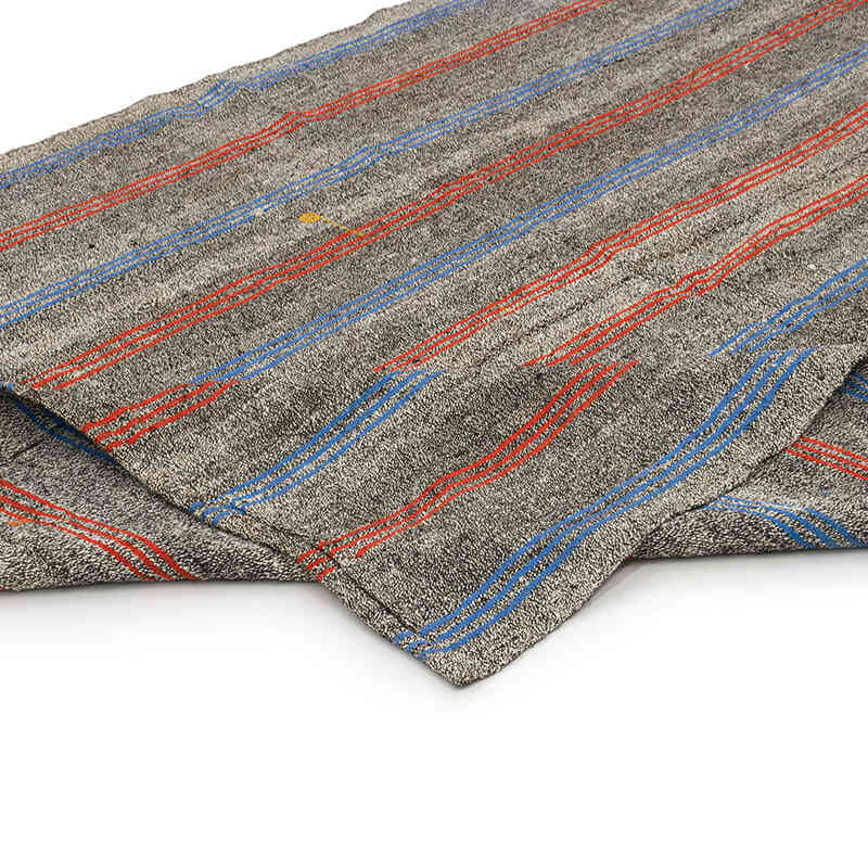 Vintage Anatolian Kilim Rug - 5' 7" x 8' 2" (67" x 98") - K0072259