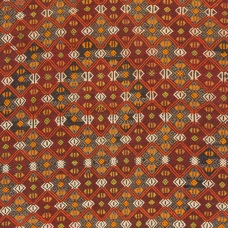 Vintage Anatolian Jijim Rug - 4' 3" x 9' 11" (51" x 119") - K0072263