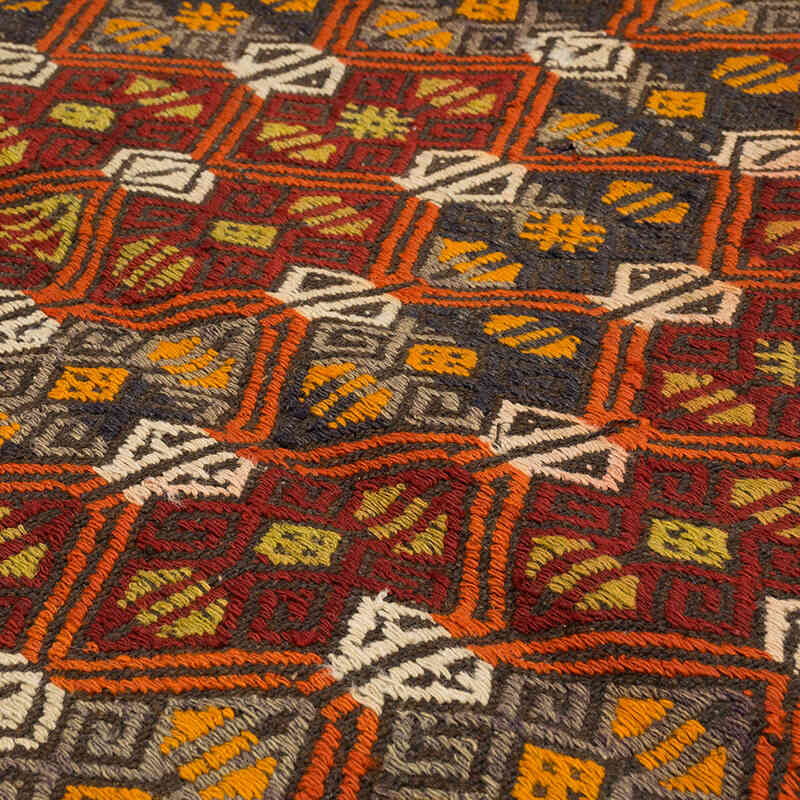 Vintage Anatolian Jijim Rug - 4' 3" x 9' 11" (51" x 119") - K0072263