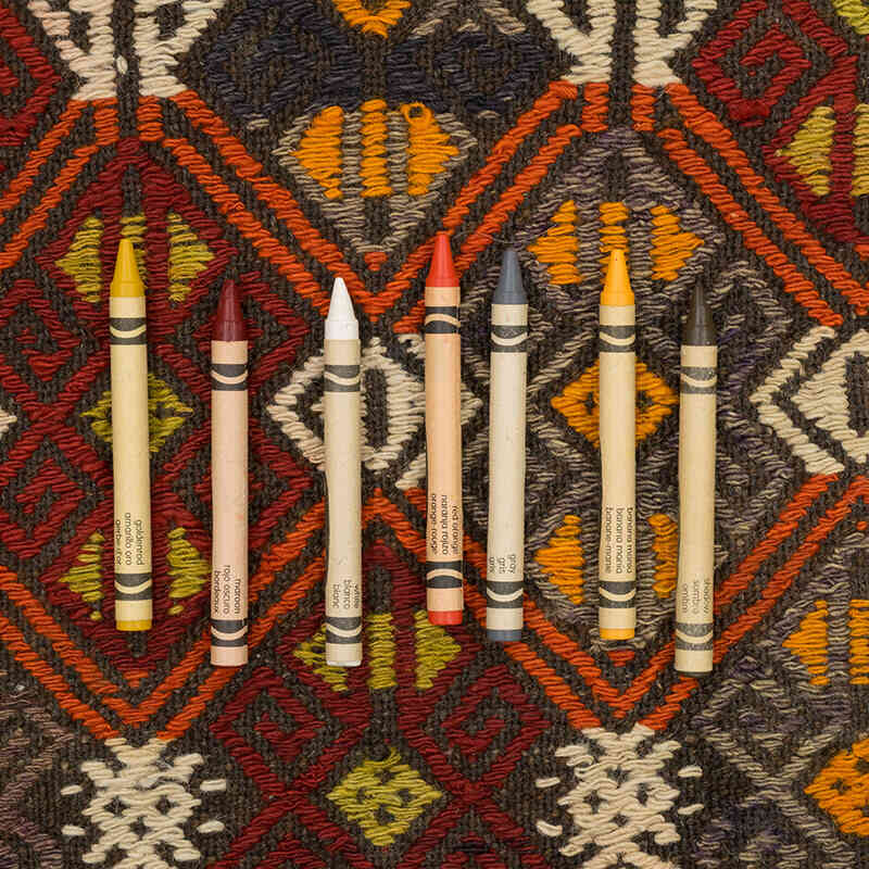 Vintage Anatolian Jijim Rug - 4' 3" x 9' 11" (51" x 119") - K0072263