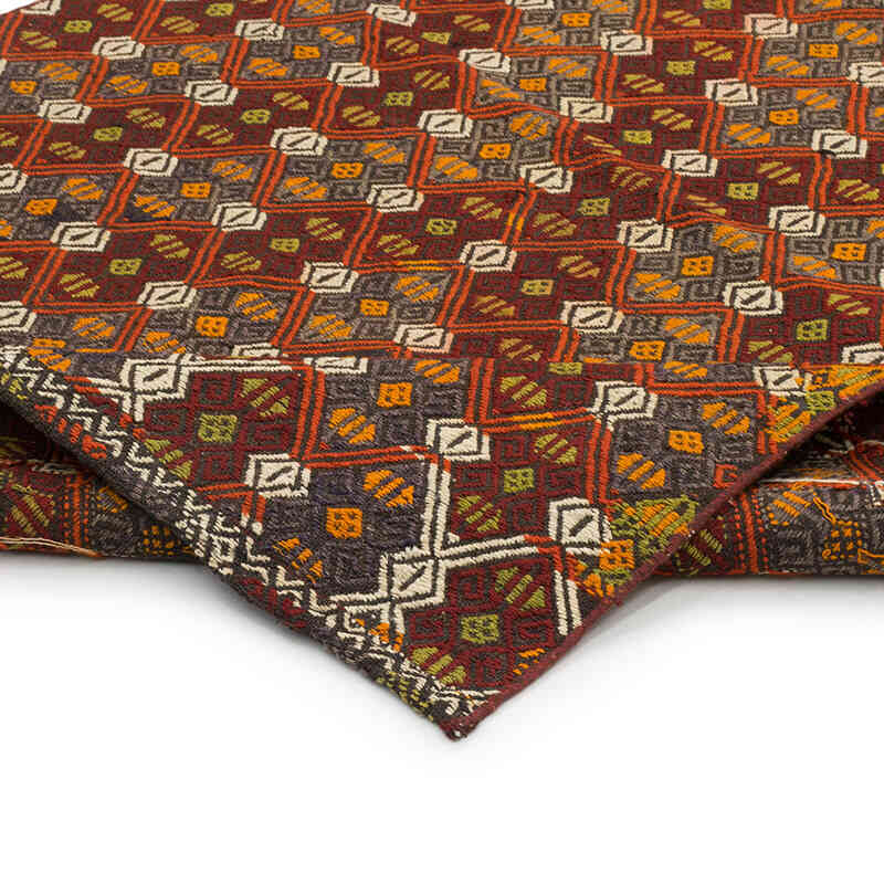 Vintage Anatolian Jijim Rug - 4' 3" x 9' 11" (51" x 119") - K0072263