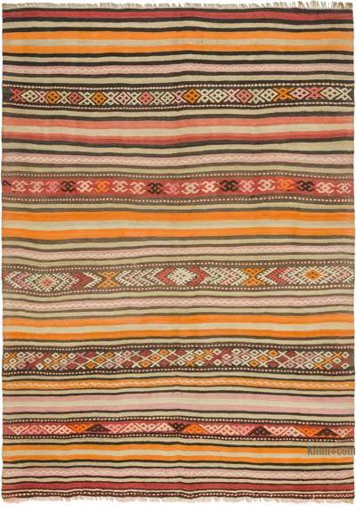 Vintage Sivas Kilim Rug - 5' 4" x 7' 7" (64" x 91")