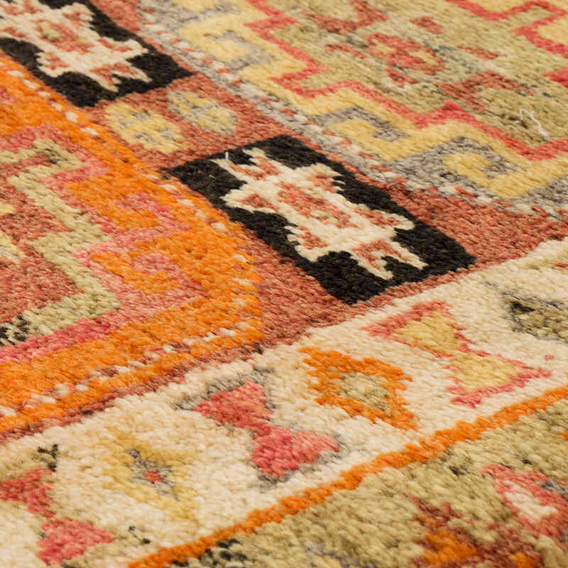 Vintage Tribal Runner Rug - 2' 10" x 11' 6" (34" x 138") - K0072267