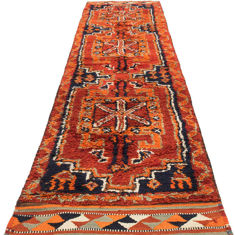 Alfombra Vintage de pasillo - 83 cm x 343 cm - K0072269