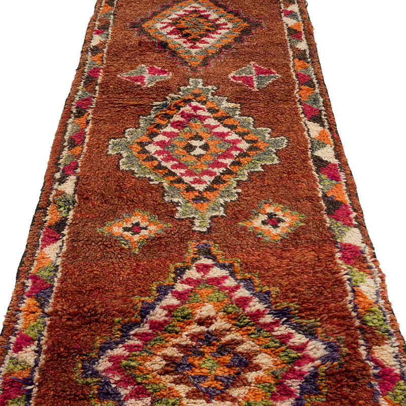 Vintage Anadolu Yolluk - 90 cm x 375 cm - K0072271