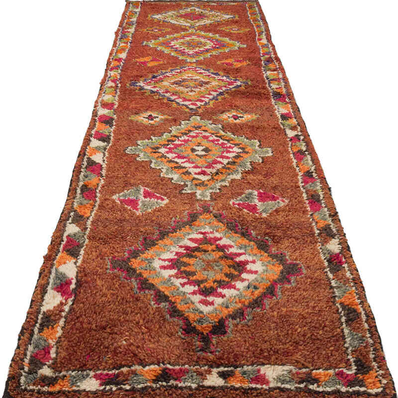 Vintage Anadolu Yolluk - 90 cm x 375 cm - K0072271