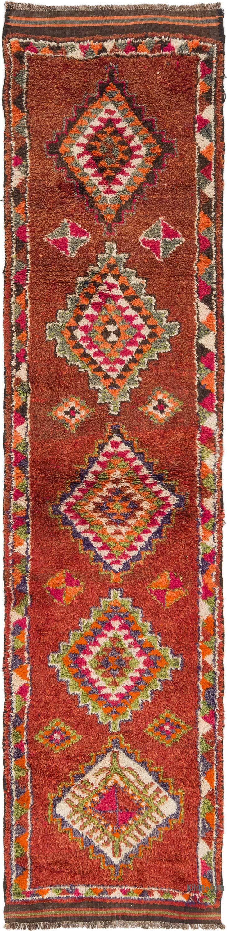 Vintage Anadolu Yolluk - 90 cm x 375 cm - K0072271