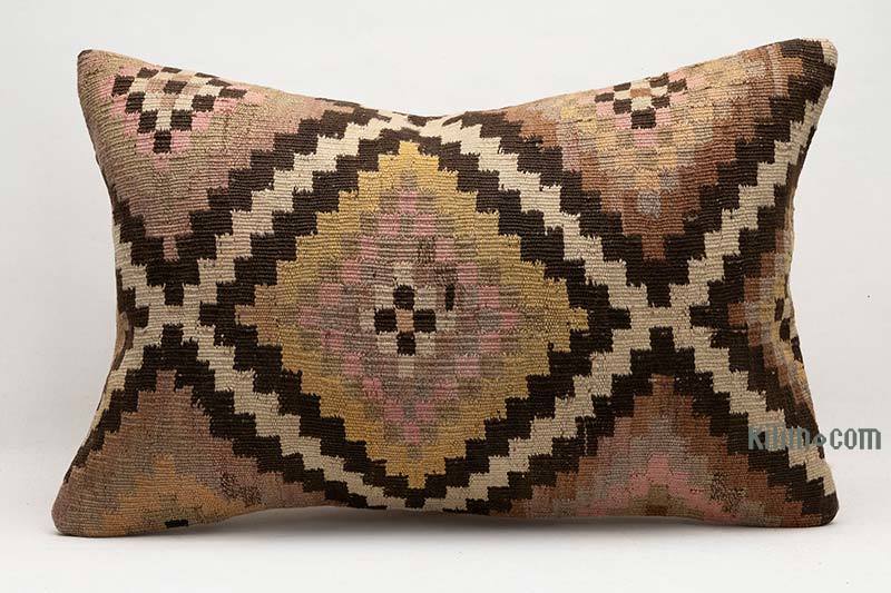 Kilim Yastık Kılıfı - 60 cm x 40 cm - K0072330