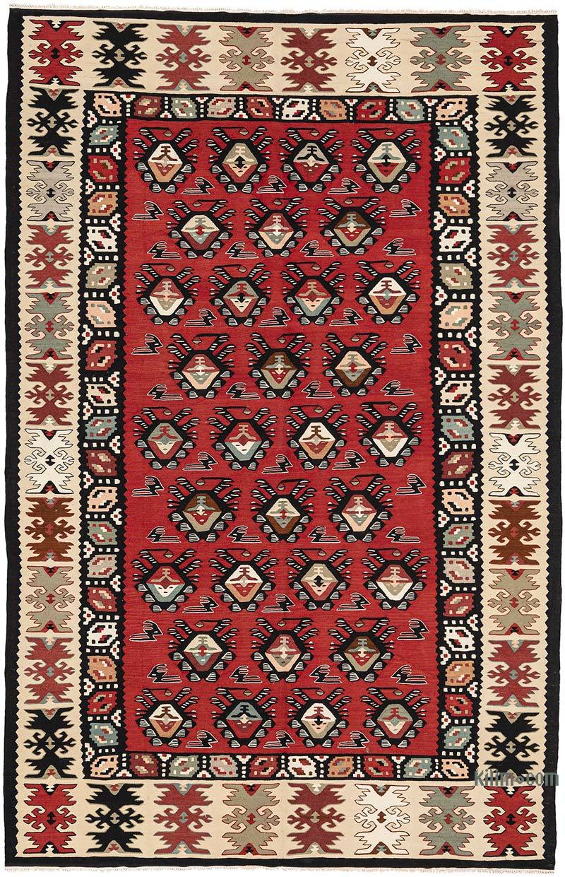 Vintage Sharkoy Kilim Rug - 4' 6" x 6' 9" (54" x 81") - K0072486