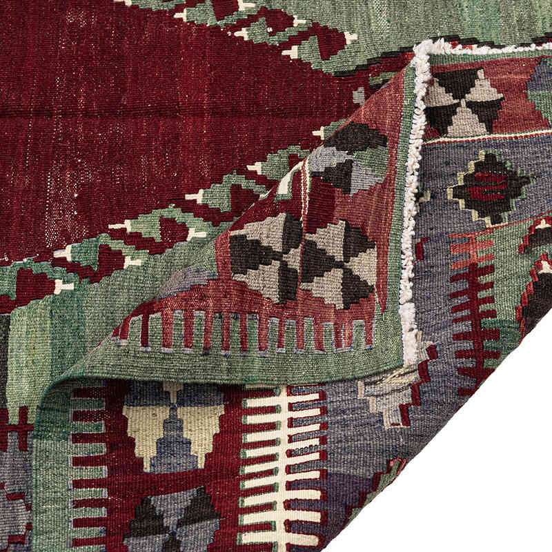 Vintage Konya Obruk Kilimi - 125 cm x 182 cm - K0072495