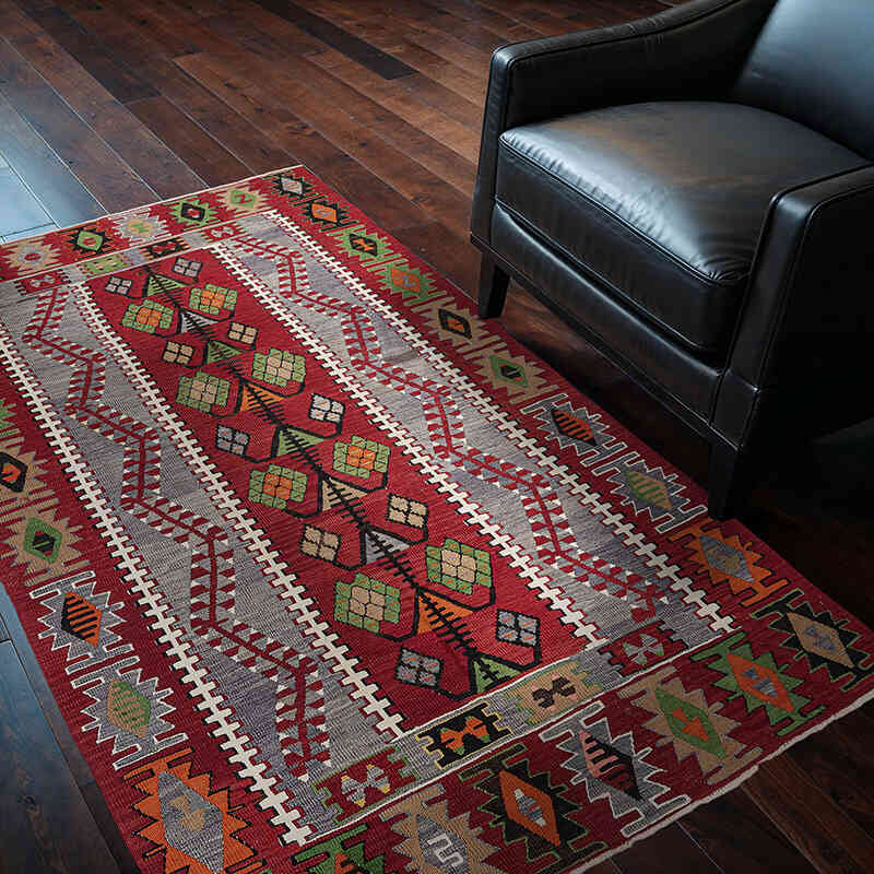 Uşak Kilimi - 122 cm x 184 cm - K0072499