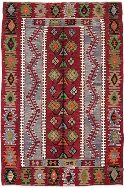 Oushak Kilim Vintage - 122 cm x 184 cm