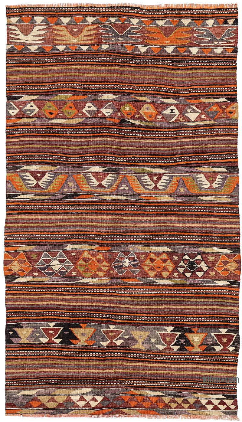 Vintage Konya Kilim Rug - 4' 1" x 6' 11" (49" x 83") - K0072506