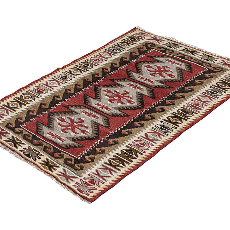Vintage Adana Kilim Rug - 2' 5" x 3' 7" (29" x 43") - K0072520