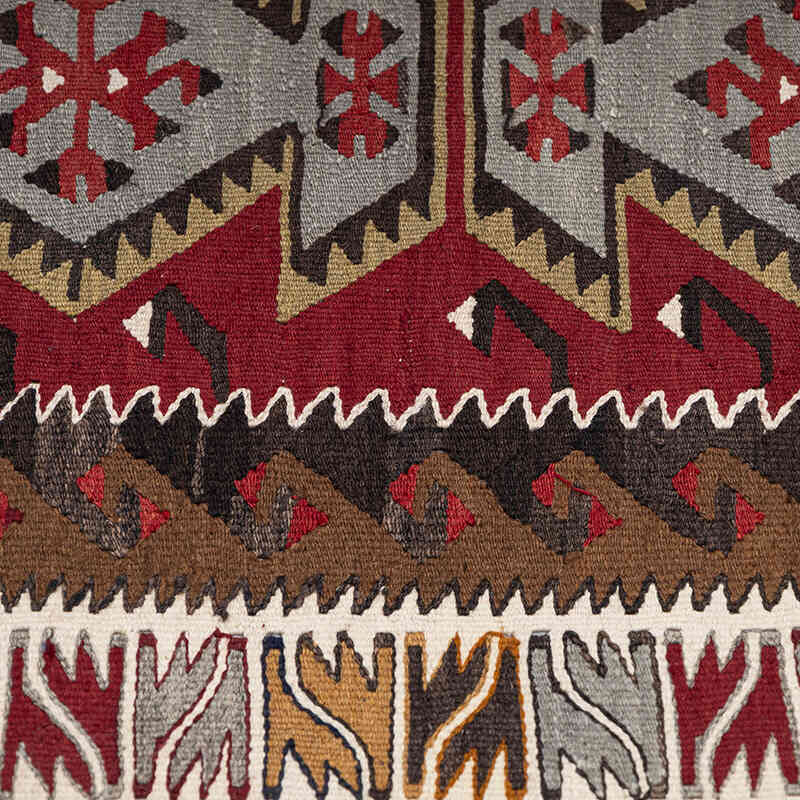 Vintage Adana Kilim Rug - 2' 7" x 4' 1" (31" x 49") - K0072521