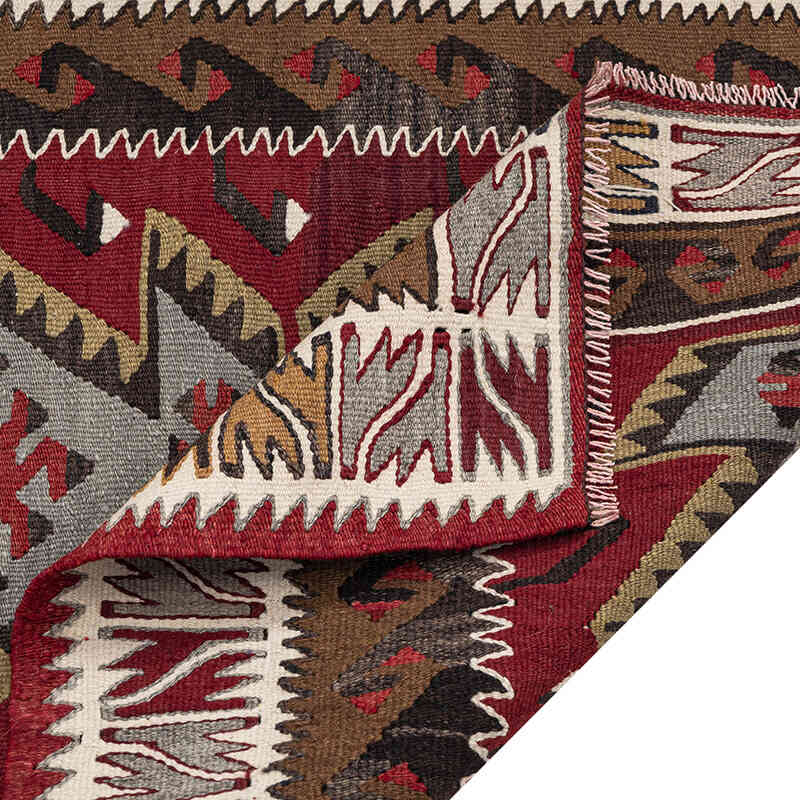Vintage Adana Kilim Rug - 2' 7" x 4' 1" (31" x 49") - K0072521