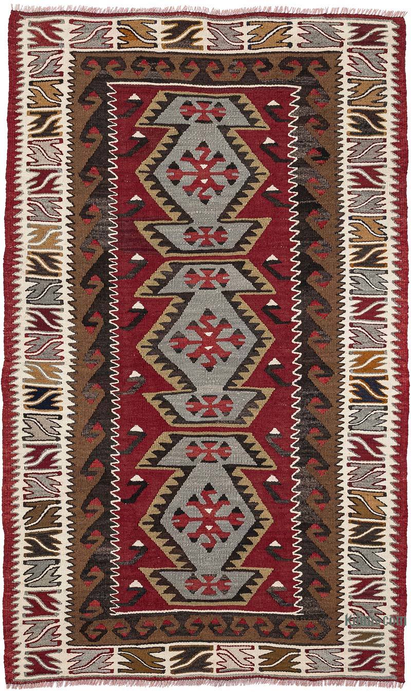 Vintage Adana Kilim Rug - 2' 7" x 4' 1" (31" x 49") - K0072521