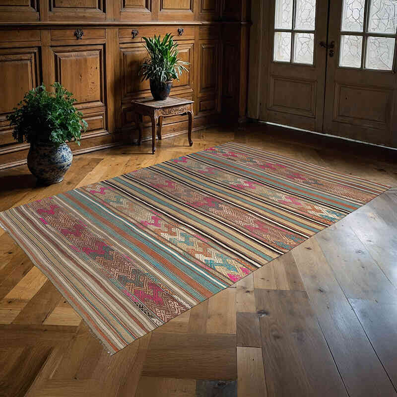 Denizli Kilimi - 147 cm x 225 cm - K0072523