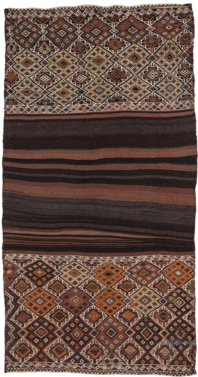 Alfombra Vintage Bayburt Kilim - 120 cm x 215 cm - K0072525