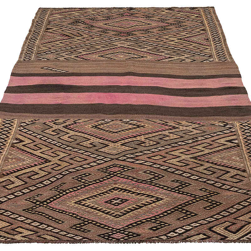 Vintage Bayburt Kilim Rug - 4' 1" x 6' 7" (49" x 79") - K0072531
