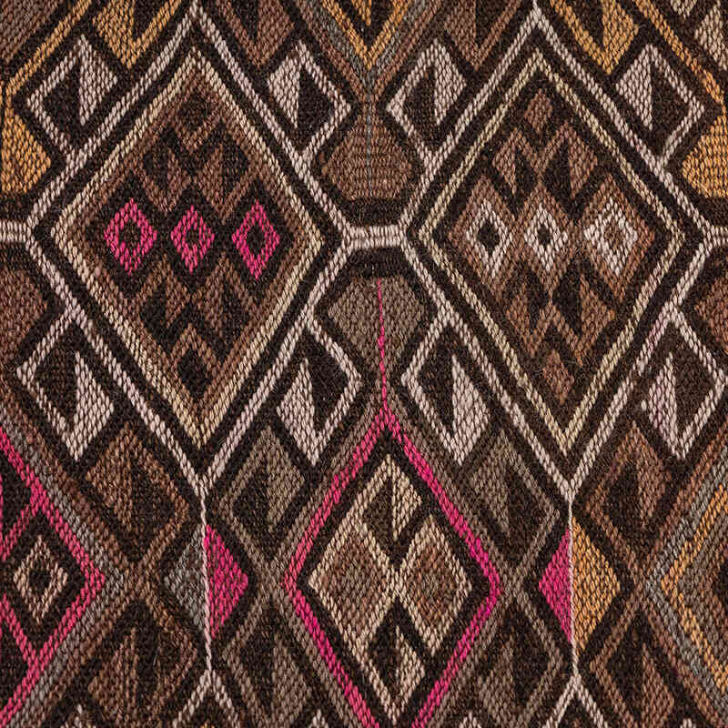 Vintage Bayburt Kilim Rug - 4' 2" x 4' 10" (50" x 58") - K0072533