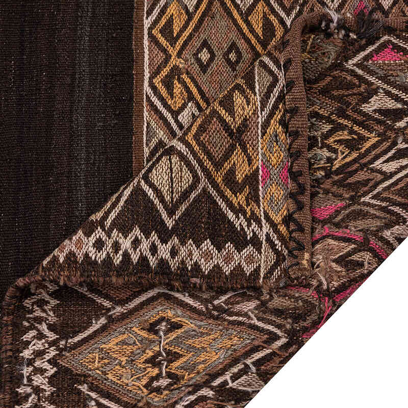 Vintage Bayburt Kilim Rug - 4' 2" x 4' 10" (50" x 58") - K0072533