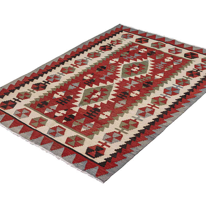 Oushak Kilim Vintage - 103 cm x 144 cm - K0072536