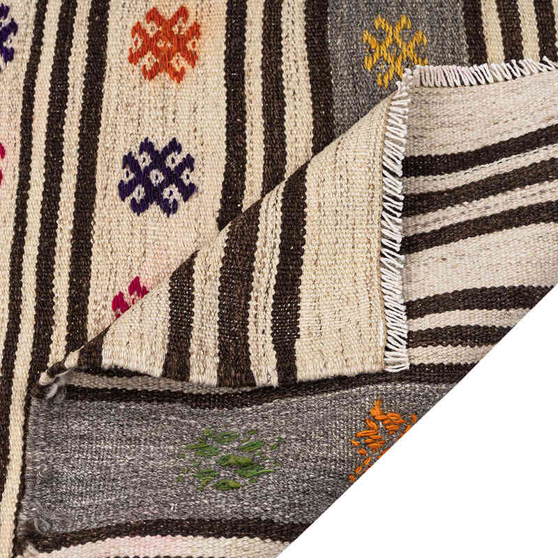 Vintage Anatolian Kilim Runner - 2'  x 9' 1" (24" x 109") - K0072540