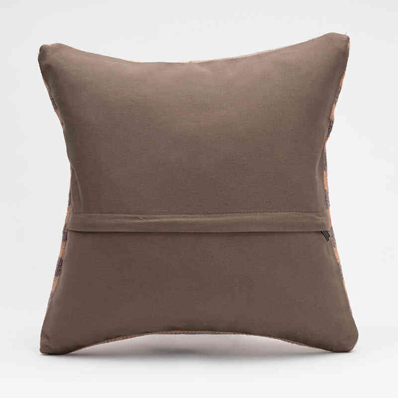 Kilim Pillow Cover - 1' 4" x 1' 4" (16" x 16") - K0072670
