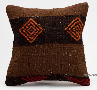 Kilim Pillow Cover - 1' 4" x 1' 4" (16" x 16")