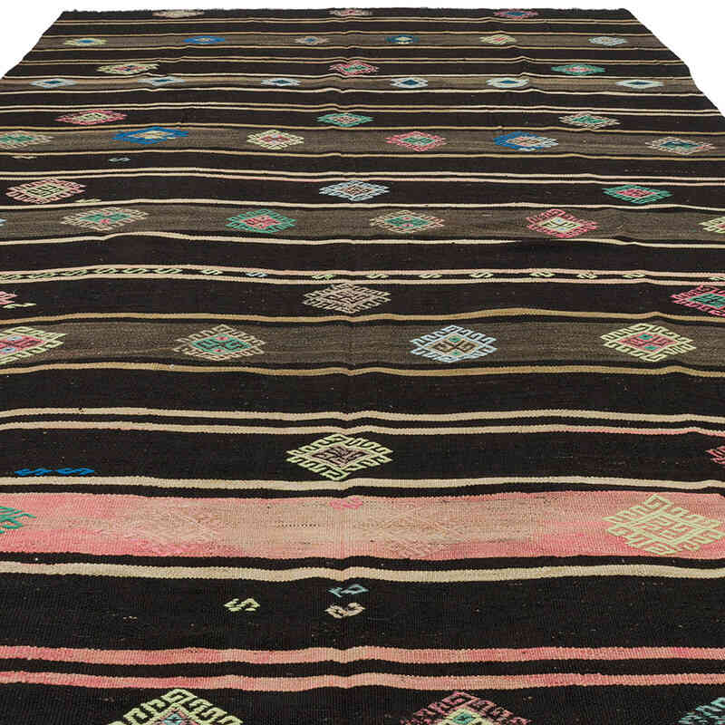 Alfombra Vintage Anatolian Kilim - 230 cm x 390 cm - K0072820