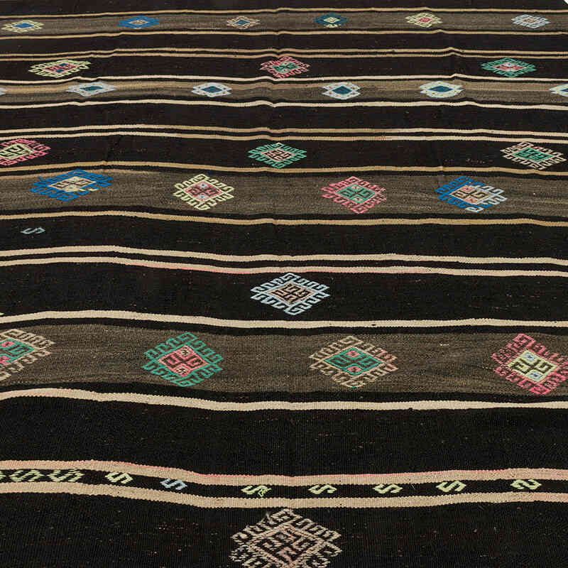 Alfombra Vintage Anatolian Kilim - 230 cm x 390 cm - K0072820