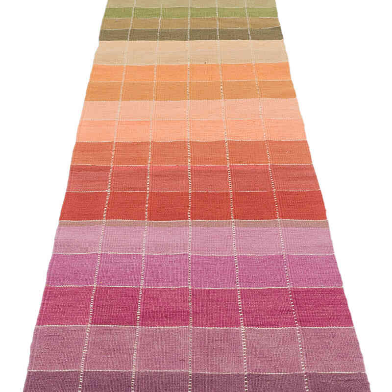 Corredor Nueva Alfombra Turca Kilim - 60 cm x 390 cm - K0072826