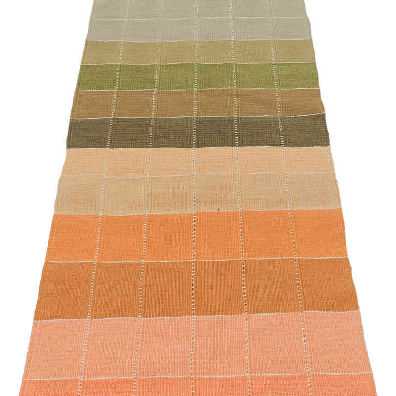 Corredor Nueva Alfombra Turca Kilim - 60 cm x 390 cm - K0072826