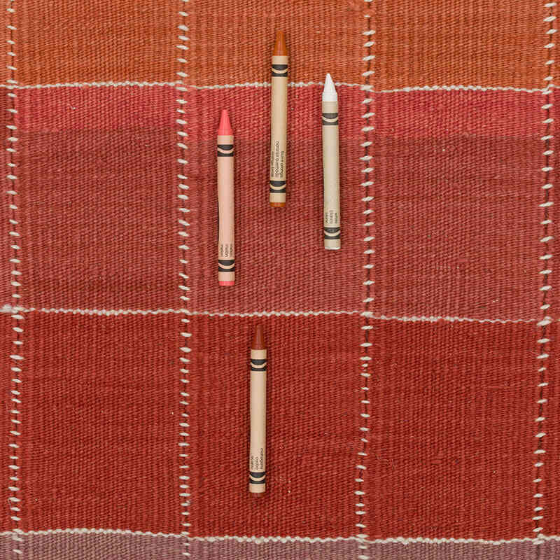 Corredor Nueva Alfombra Turca Kilim - 60 cm x 390 cm - K0072826
